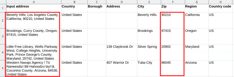 Batch Zip Code Lookup By Address Find Zip Code By Address In Bulk   Content General 